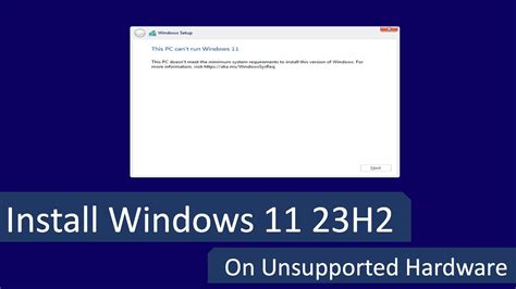 Guide to Install Latest Windows 11 + Unsupported Hardware Fix.